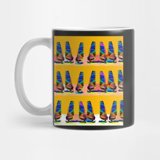 Wind surfing the islands Mug